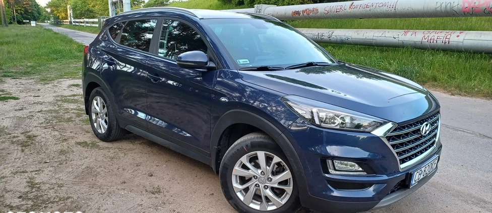 Hyundai Tucson cena 94300 przebieg: 138000, rok produkcji 2019 z Bydgoszcz małe 154